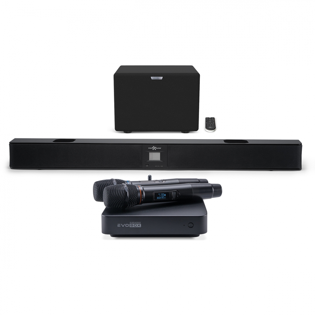 караоке-комплект EVOBOX Plus + EvoSound Bar (саундбар с караоке) в Зеленодольске