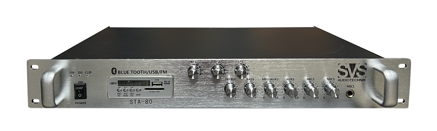SVS Audiotechnik STA-80 Микшер-усилитель для систем Public Address в Зеленодольске
