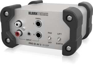 Klark Teknik DI 22P пассивный стерео директ-бокс в Зеленодольске