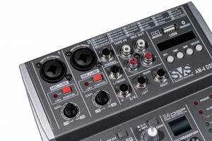 SVS Audiotechnik mixers AM-4 DSP Аналоговый микшерный пульт, 4-канала в Зеленодольске